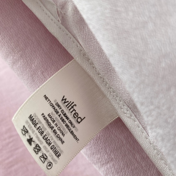 Aritzia - Wilfred Pink Double-Breasted Women's Blazer Dopamine Dressing - Picture 8 of 8